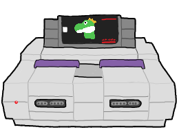 SNES cartoon